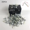 Steel Nails Rivet Guns Tool Home Wall Fastener Set Nails Accessories 200/100/50PCS Nails Home DIY Labor-saving Power Tool 1