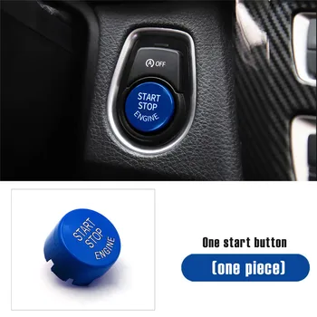 

Car Vehicle Start Stop Engine Switch Decor Protection Cover For BMW X1 X3 X4 X5 X6 F20 F10 F01 F48 F26 F16