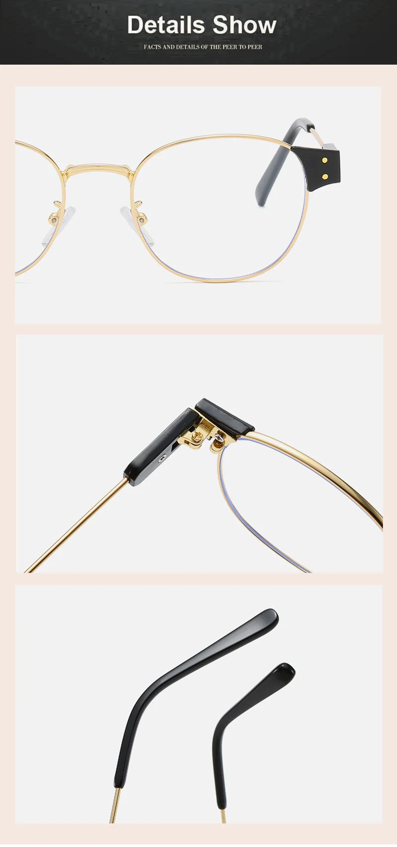SHAUNA трендовые классические круглые очки в металлической оправе, очки для мужчин и женщин, ретро модные очки, прозрачные линзы, анти-голубые лучи