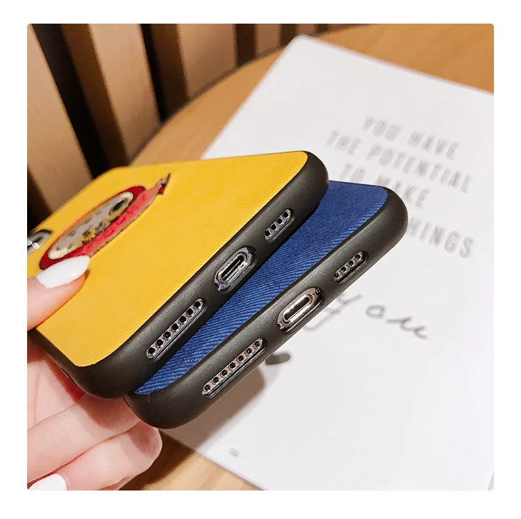 Классный мультяшный чехол для телефона, чехол для телефона X XR 7 plus, милый защитный чехол для телефона Xs Max 7 8 plus 11 Pro 11 Max