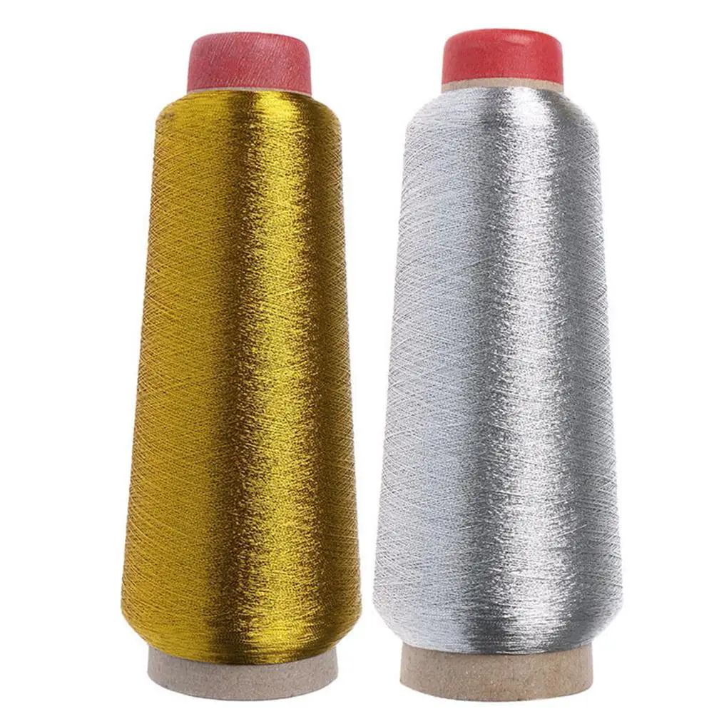 

150D Spool Gold & Silver Sewing Thread Polyester Strong Durable Sewing Accessories Threads For Handmade Sewing Machines