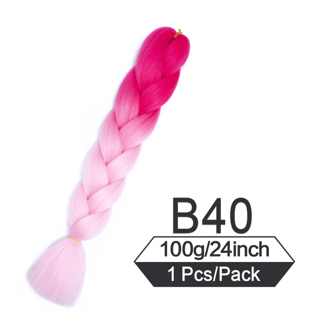 24 Inch Jumbo Braiding Hair Extensions For Box Twist Braid Accessorie Pre Stretched Afro Fake Hair Wholesale Jumbo Crochet Braid #60