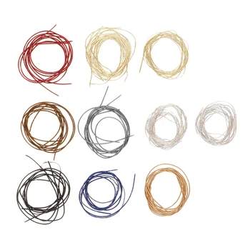 

10 Pack Metallic Christmas String Cord Kids Crafts Gift Wrapping Decorations