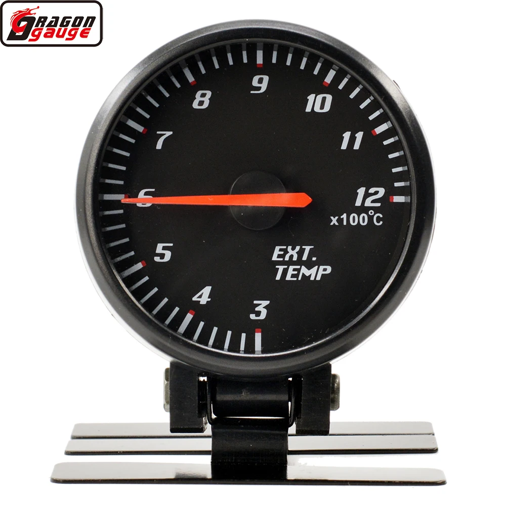 Dragon 60mm Black Panel Racing Modification Auto Car Blue Light Ext