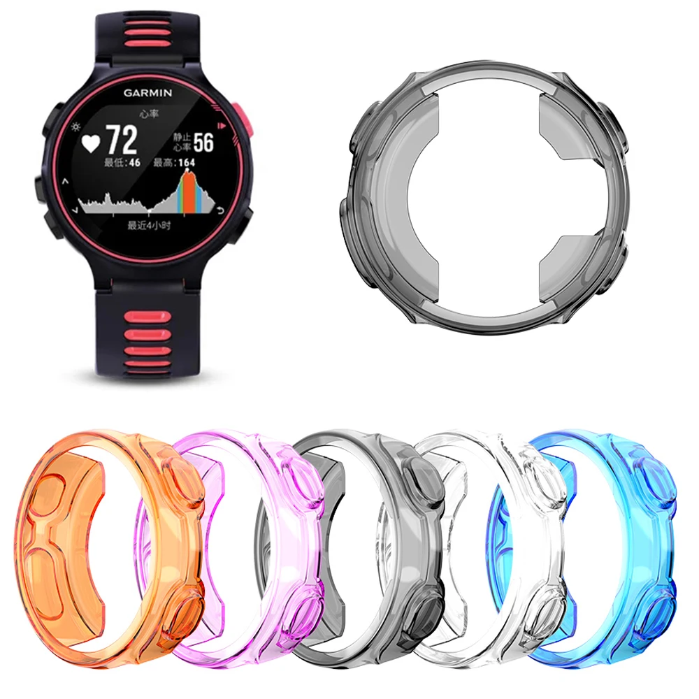 Per Garmin Forerunner 735Xt Custodia In Tpu Custodia Protettiva In Silicone Antiurto Custodia Protettiva In Tpu Morbido