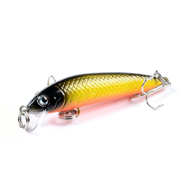 BATTLEBASS 5 см/3 6 г 1 шт. Рыболовная Приманка Minnow Crankbait жесткая приманка плотная