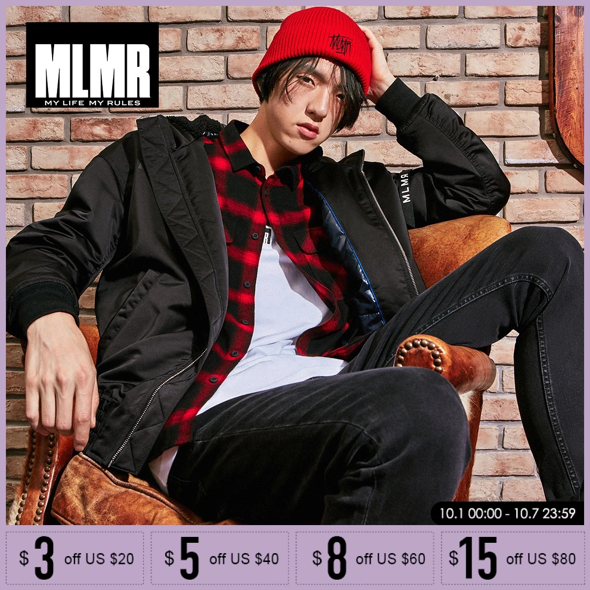 

MLMR Zipper Hooded Basketball Men Short Cotton Jacket Coat|218309516