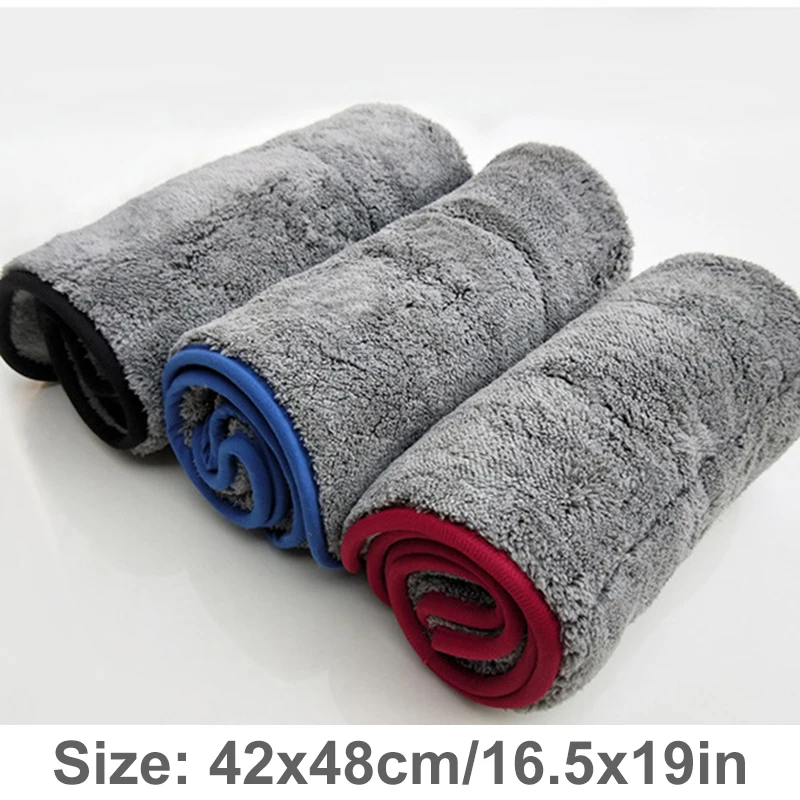 Auto Detaillering 42x48cm Auto Wassen Doek Microfiber Handdoek Car Cleaning Rag for Car Care