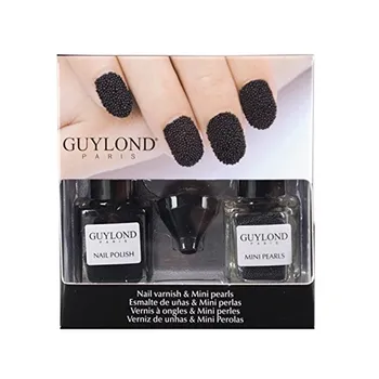 

Guylond Black Nail Polish and Mini Beads Set
