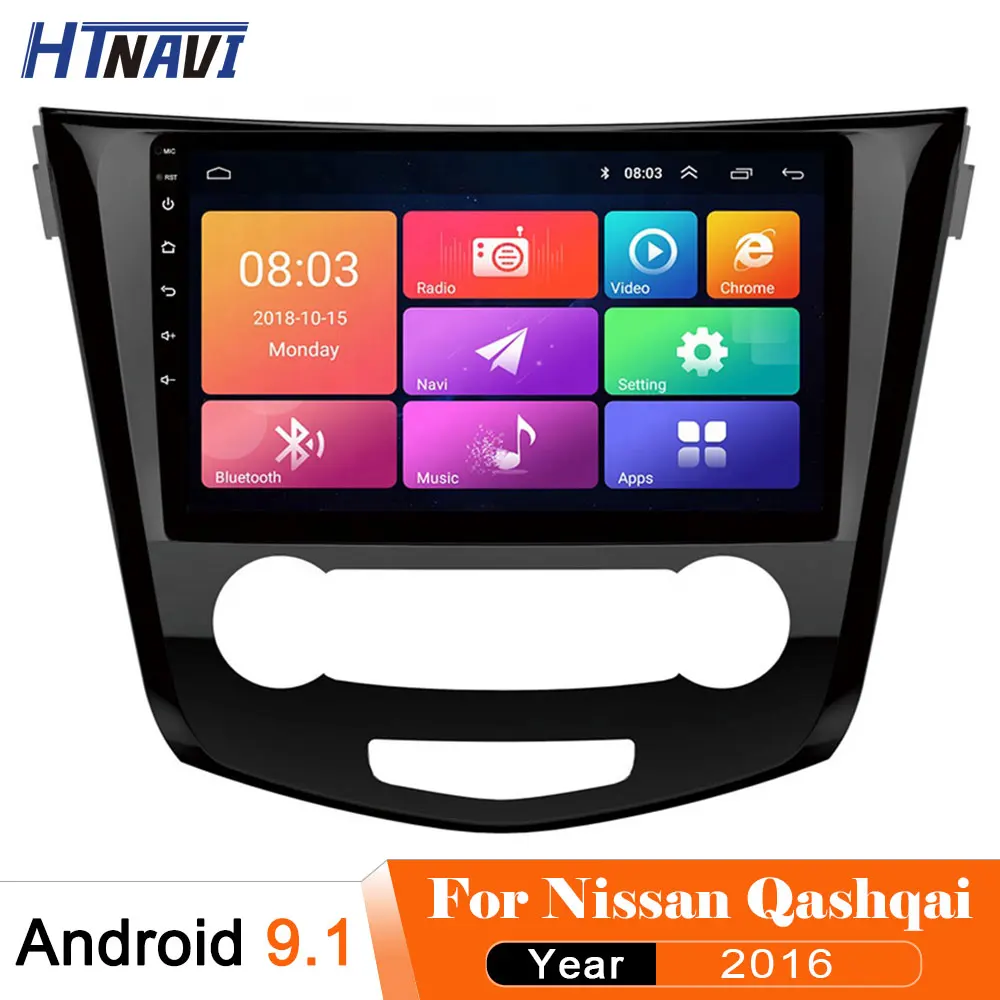 

Quad Core Bluetooth Android 9.1 Car Radio 1 Din Truck GPS Navigation Rear View Camera Monitor Autoradio For Nissan Qashqai 2016