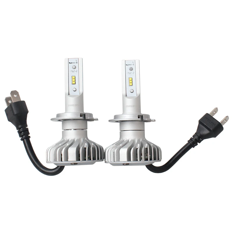 Philips LED H4 H7 H8 H11 H16 9003 Ultinon 6000K холодный синий белый свет + 160% ярче Автомобильная фара