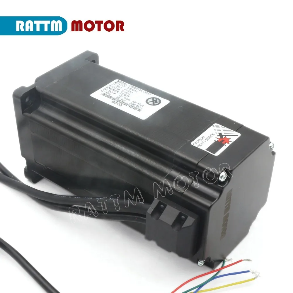 US $155.80 DE Free VAT Nema34 L154mm Closed Loop Servo Motor 6A Closed Loop 12NM HSS86 Hybrid 8A Step Servo Driver CNC Controller Kit