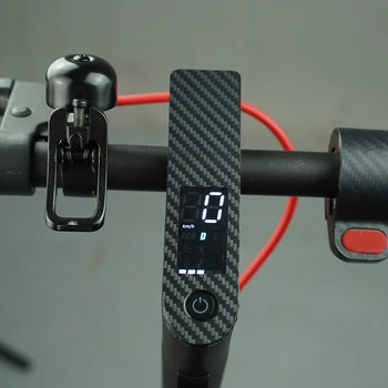 

1*Electric Scooter Carbon Fiber Waterproof Sticker Film For Xiaomi M365 Pro 13.3cm*3.2cm Wear resist Sticker