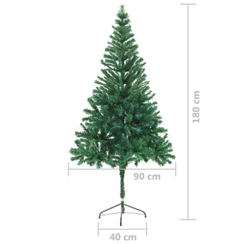 

Exquisite Realistic Artificial Christmas Tree 180cm Indoor Outdoor Holiday Decoration New Year Gift With 564 Flexible Branches
