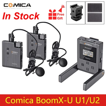 

In Stock Comica BoomX-U U1 / U2 Broadcasting Level 120m Transmission Distance Multi-Functional Wireless Microphone System