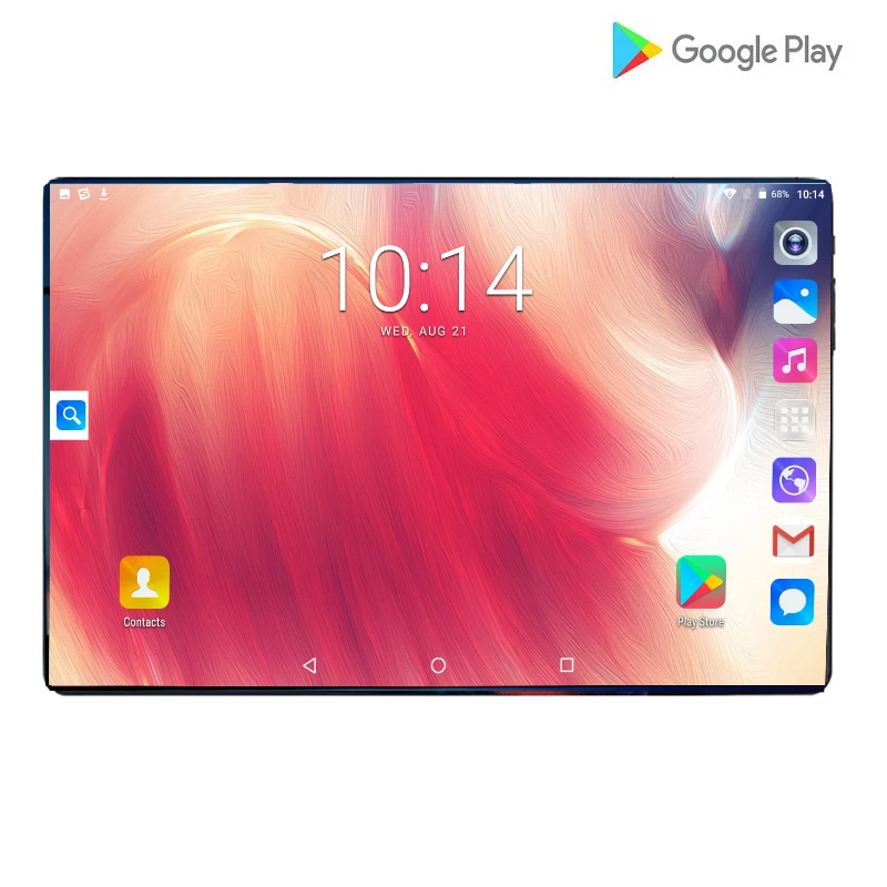 Глобальный Восьмиядерный 10-дюймовый планшет 1280X1200 Android 9,0 планшет 6 ГБ ОЗУ компьютер двойная SIM Bluetooth gps 4G LTE 8 Мп 10 планшетный ПК