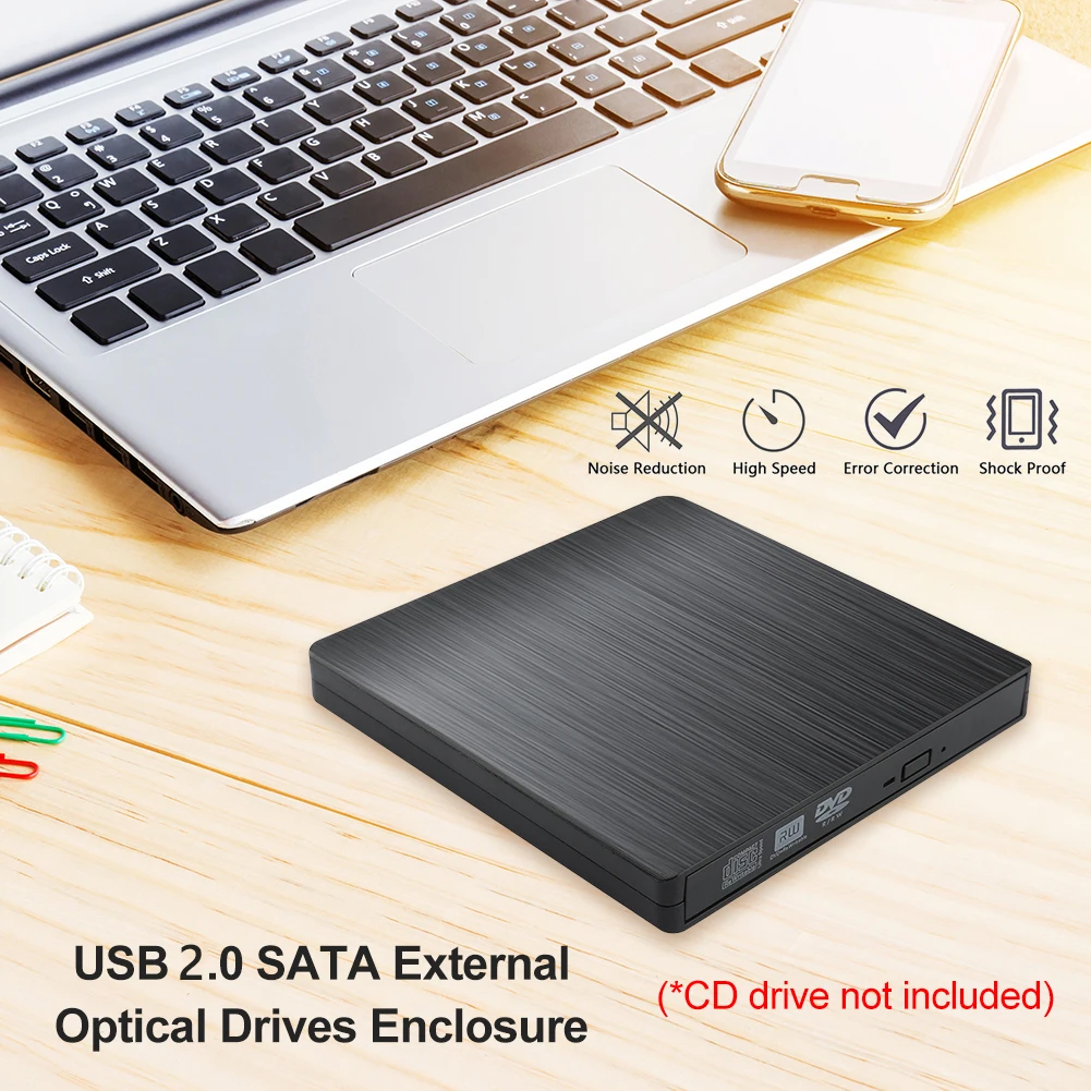 Внешний DVD-плеер 5 Гбит/с USB 2 0 SATA | Компьютеры и офис