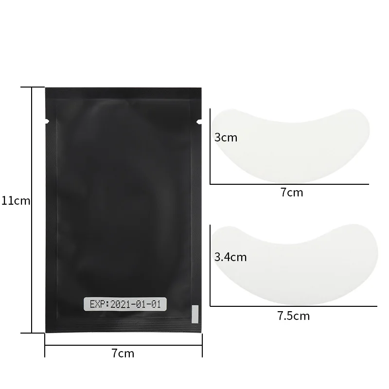 50 Pairs Eye Sticker Patch Under Eye Pad Gel Patch For Eyelash Extension eyelash patch eyelash pads eyelash patches eyelash accessories eye patches eyelash extension supplies