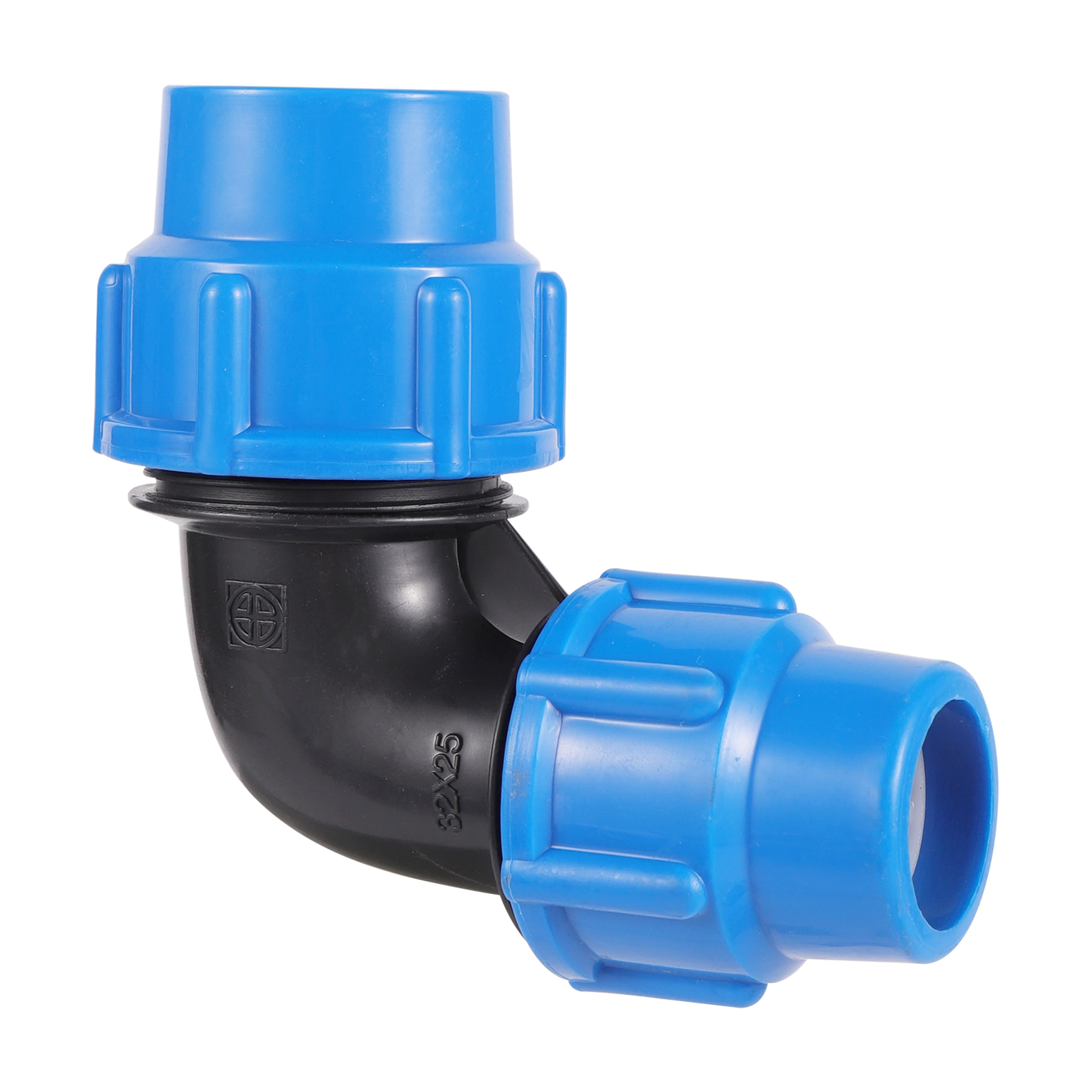 PlasticPEWaterPipeQuickConnector25203225mm90DegreeElbow