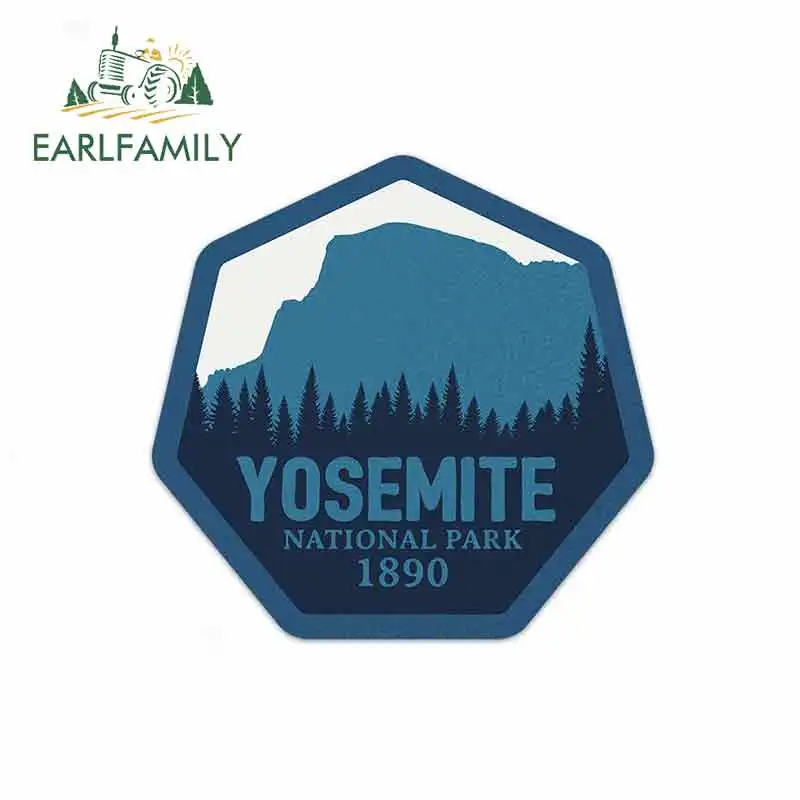 EARLFAMILY 13 см x 12 4 для синего автомобиля Yosemite National Park стикеры и наклейки любой