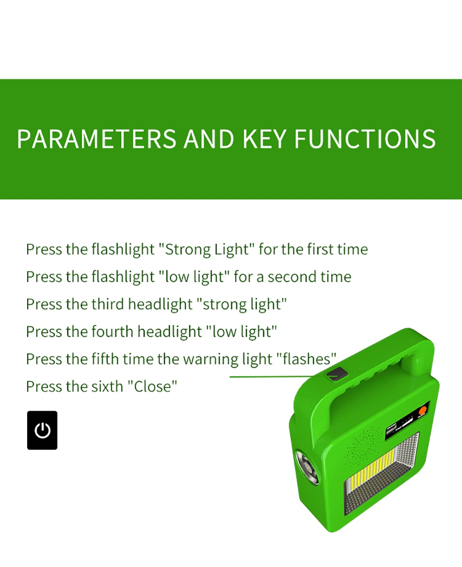 solar stake lights Solar Lantern Outdoor Light Emergency Light Multifunctional Music Lantern Warning Light Home Camping Stand  USB Handheld Spotlig solar porch light