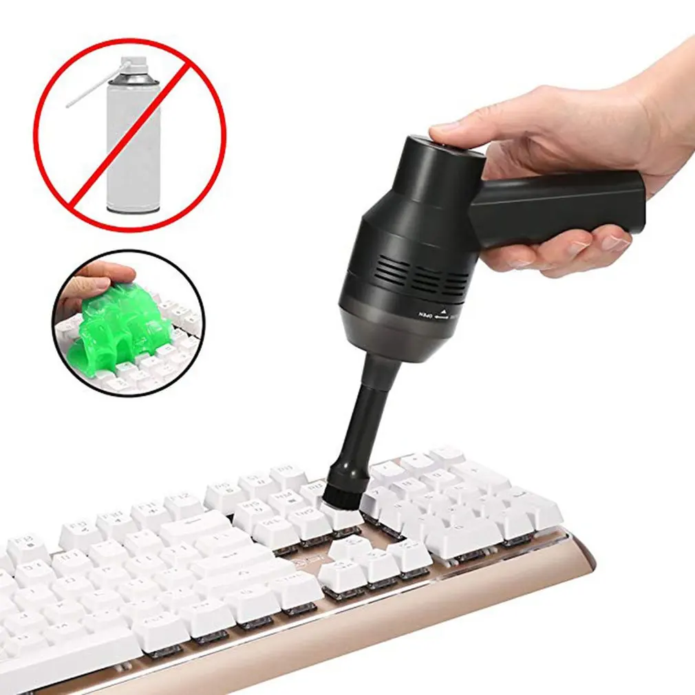 Small Size USB Computer Keyboard Vacuum Cleaner Mini Vacuum Cleaner Mini Cleaner Computer for PC La