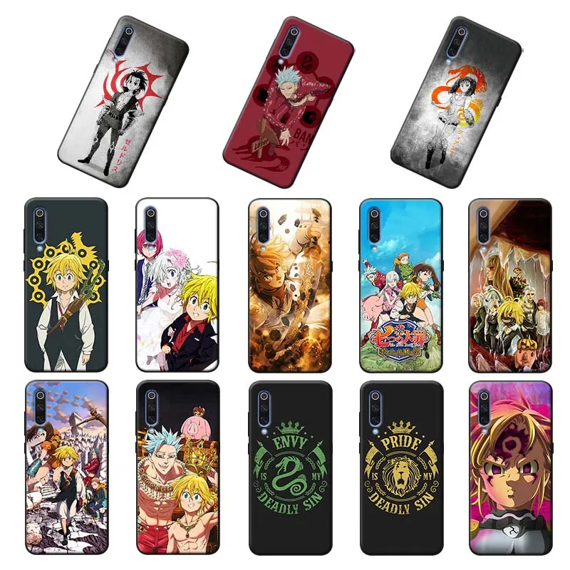 Семь мертвых грехов для samsung galaxy note 8 9 10 pro plus Прозрачный мягкий силиконовый чехол