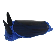 Комфортная дышащая анти-УФ полная лицевая анти-москитная лошадь Летающая маска сетка синие товары для домашних животных летняя Броня Защита лошади щит