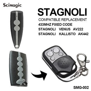 

STAGNOLI VENUS AV222/ KALLISTO AK442 Garage Door remote control STAGNOLI remote garage key duplicator for gate control 433mhz