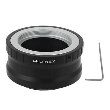 

Metal Lens Mount Adapter for M42 Lens to -Sony NEX E-Mount Camera A7 NEX-5C A3000 A7II NEX-5R NEX-6 NEX-7 A7S/A7SII A7R