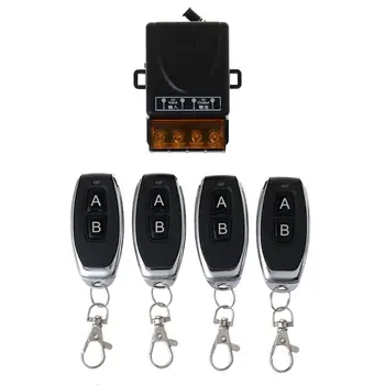 

1Set 433MHz 2CH RF Remote Control AC 85-250V Transmitter Receiver for Light Door R9UA