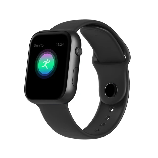 Black 696 SX16 Смарт-часы для мужчин для Apple Watch пульсометр кровяное давление кислород фитнес Шагомер IP67 Водонепроницаемый умный Браслет - Цвет: Black