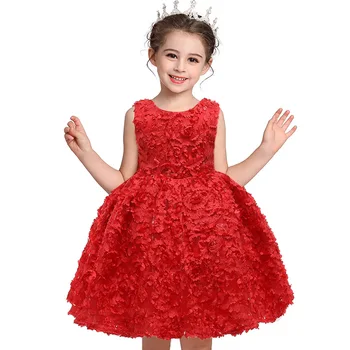 

Toddler Girl Dress Party Wedding Dress For Girl Flower Tutu Dress Baby Girl Birthday Dress Toddler Christening Gown Girl Dresses
