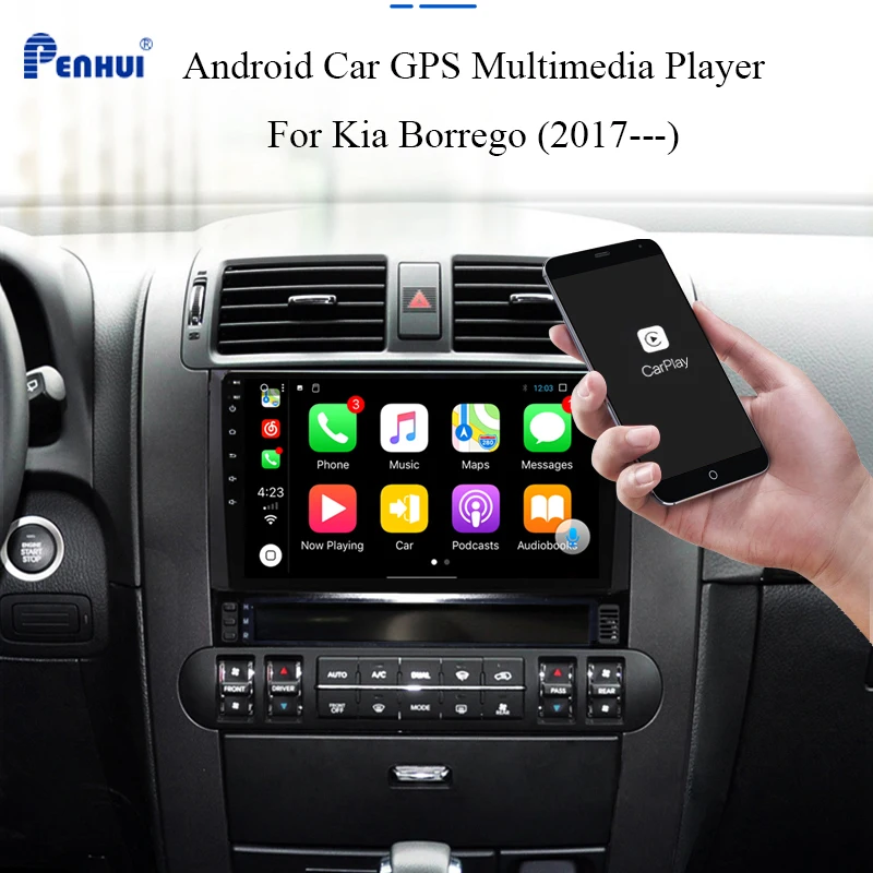 

Car DVD For Kia Borrego (2017---) Car Radio Multimedia Video Player Navigation GPS Android10.0 Double Din