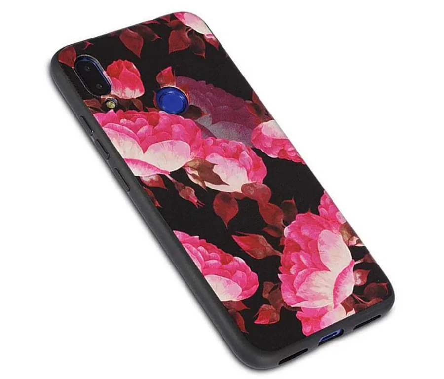 

soft case For Xiaomi Redmi 7 TPU Silicone Phone Cover For Xiaomi Redmi 7 3D Emboss case Coque Capa