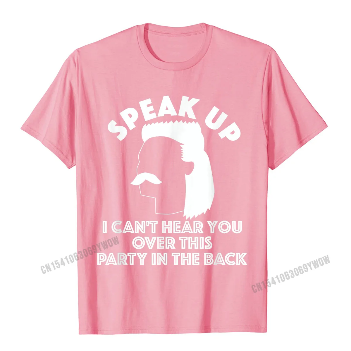 Normal Summer Summer/Autumn 100% Cotton Round Collar Men Tops Shirt Fashionable Tees Oversized Short Sleeve T Shirt Funny Redneck T Shirt Redneck Gift Funny Redneck Mullet T-Shirt__92 pink