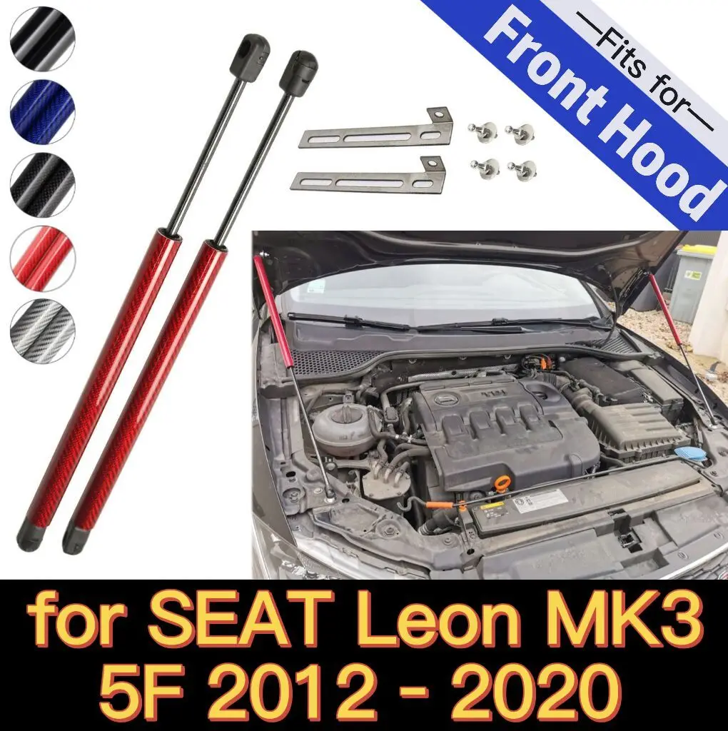 Hood Struts For Seat Leon Mk3 5f 20122020 Shock Dampers Front