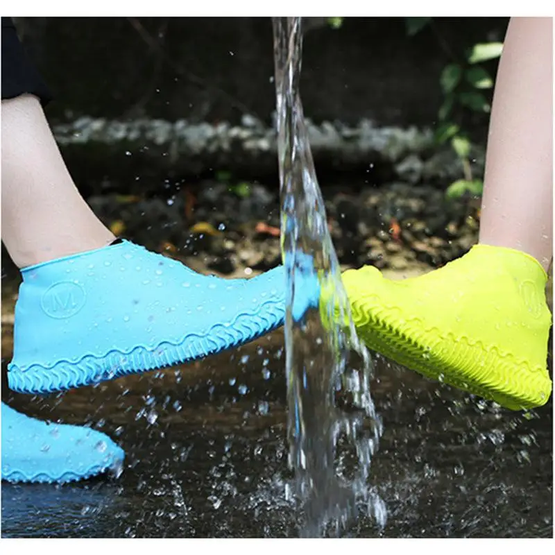 

TPFOCUS Non-slip Silicone Overshoes Reusable Waterproof Rainproof Shoes Covers