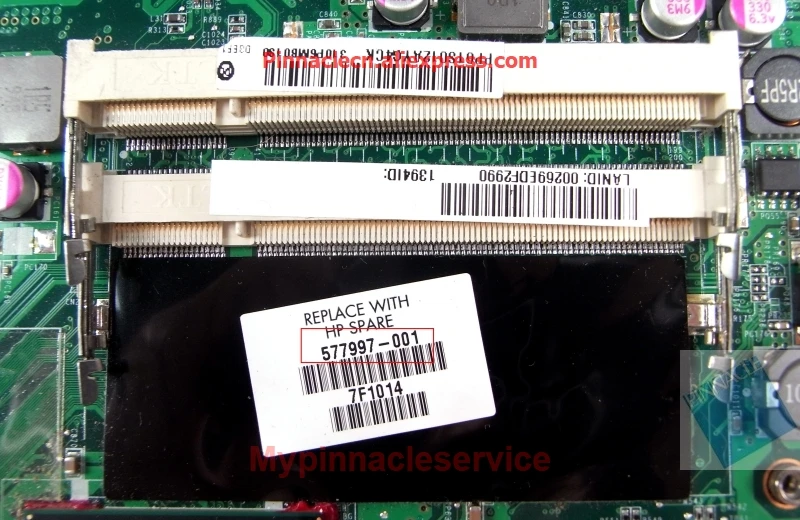 Placa-mãe para Cpu Compatível com hp G61 Compaq Presario Cq61 Placa-mãe para notebook - Imagem 2