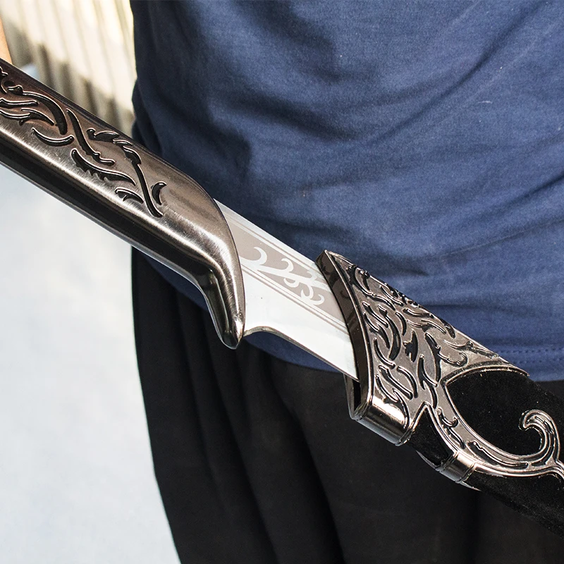 

Cos Elves King Sword The Hobbit movie props Stainless steel material length 71-102cm home decor