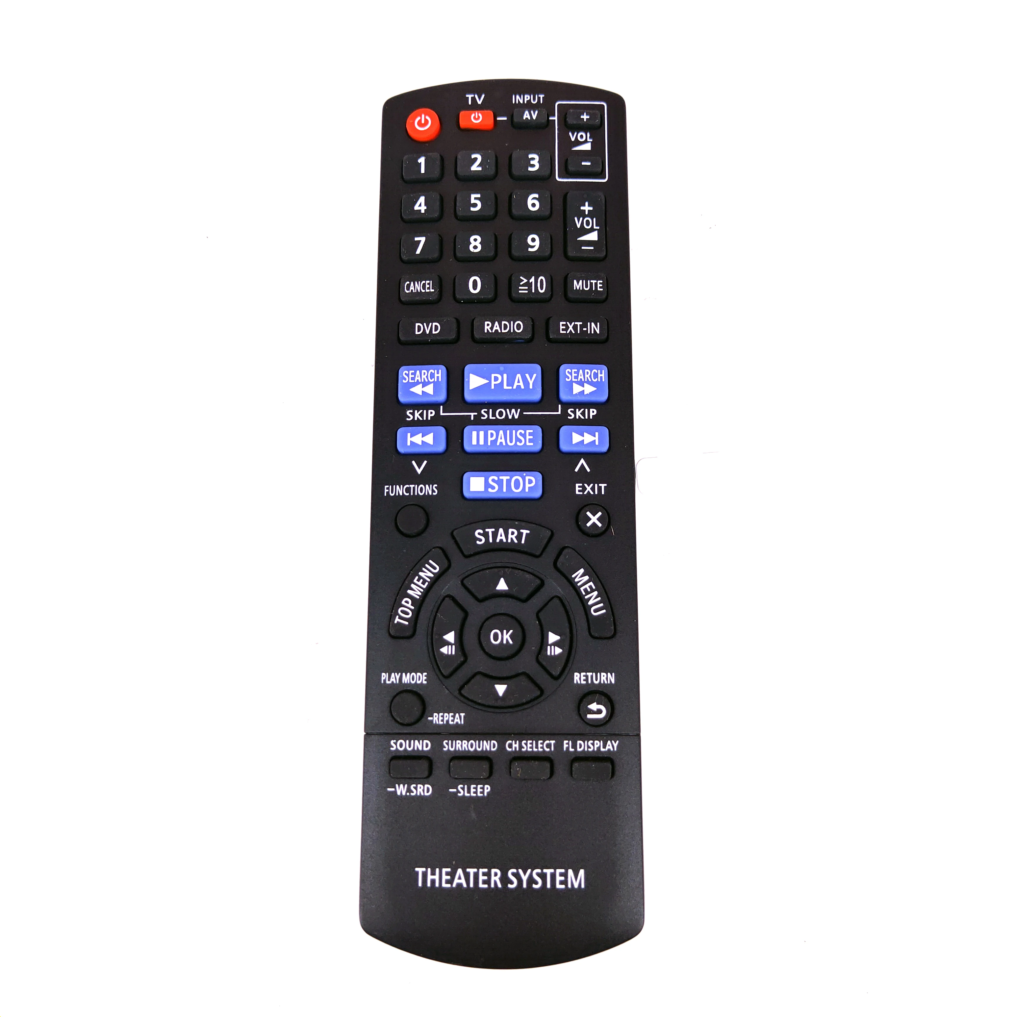 New Replacement For Panasonic Dvd Home Theater Remote Control