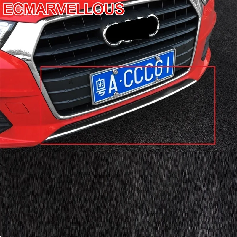 

Body Rear Panels Foot Pedal Front Bumper Automobile Chromium Modified Car Styling Accessories Protecter 16 17 18 FOR Audi Q3