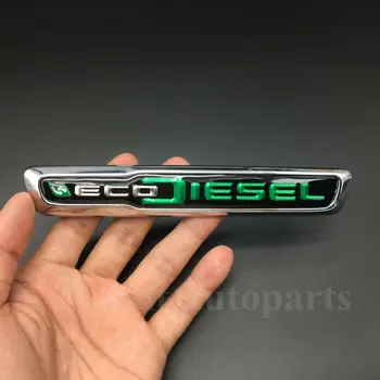 

Eco Diesel 4x4 Auto Car Side Fender Emblem Trunk Rear Badge Decal Sticker