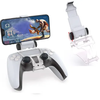 

Smart Phone Cellphone Clip Clamp Stand Bracket Stand Mount Holder for Playstation 5 PS5 Game Controller Support Accessories