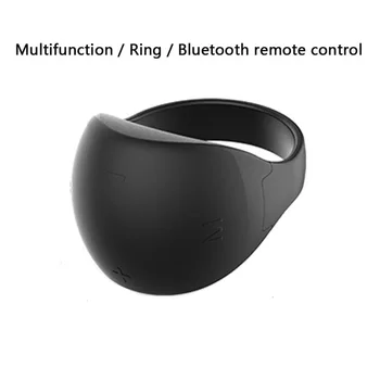 

Bluetooth 5.0 Smart Ring Camera TV Remote Control PPT Page-Turner Mouse Mobile Phone Remote Finger Ring