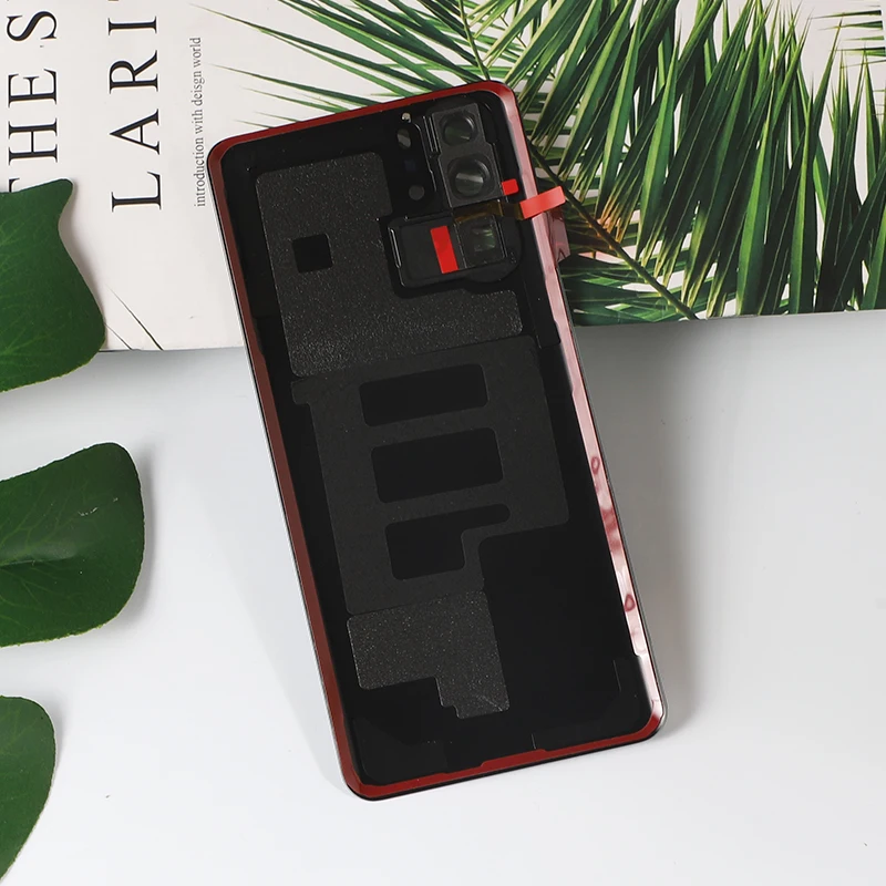 P30Pro стеклянный задний корпус крышка для Huaiwei P30 Pro задняя дверь ремонт чехол батареи+ камера стекло наклейка клей