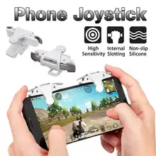 2 шт телефон джойстик для пубг триггер ручка шутер контроллер игры огонь Кнопка Aim ключ для Android IOS