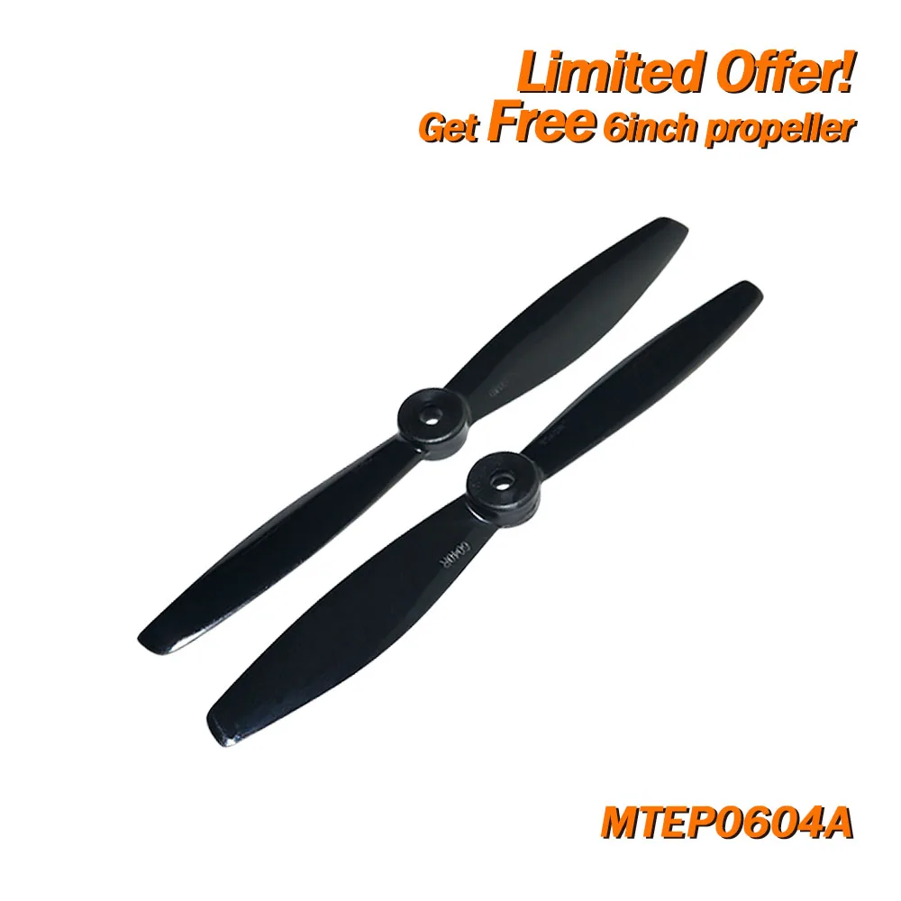 Maytech MTEP0604A 6*4 дюймов CW & CCW в паре пластиковых пропеллеров с 5 мм отверстием