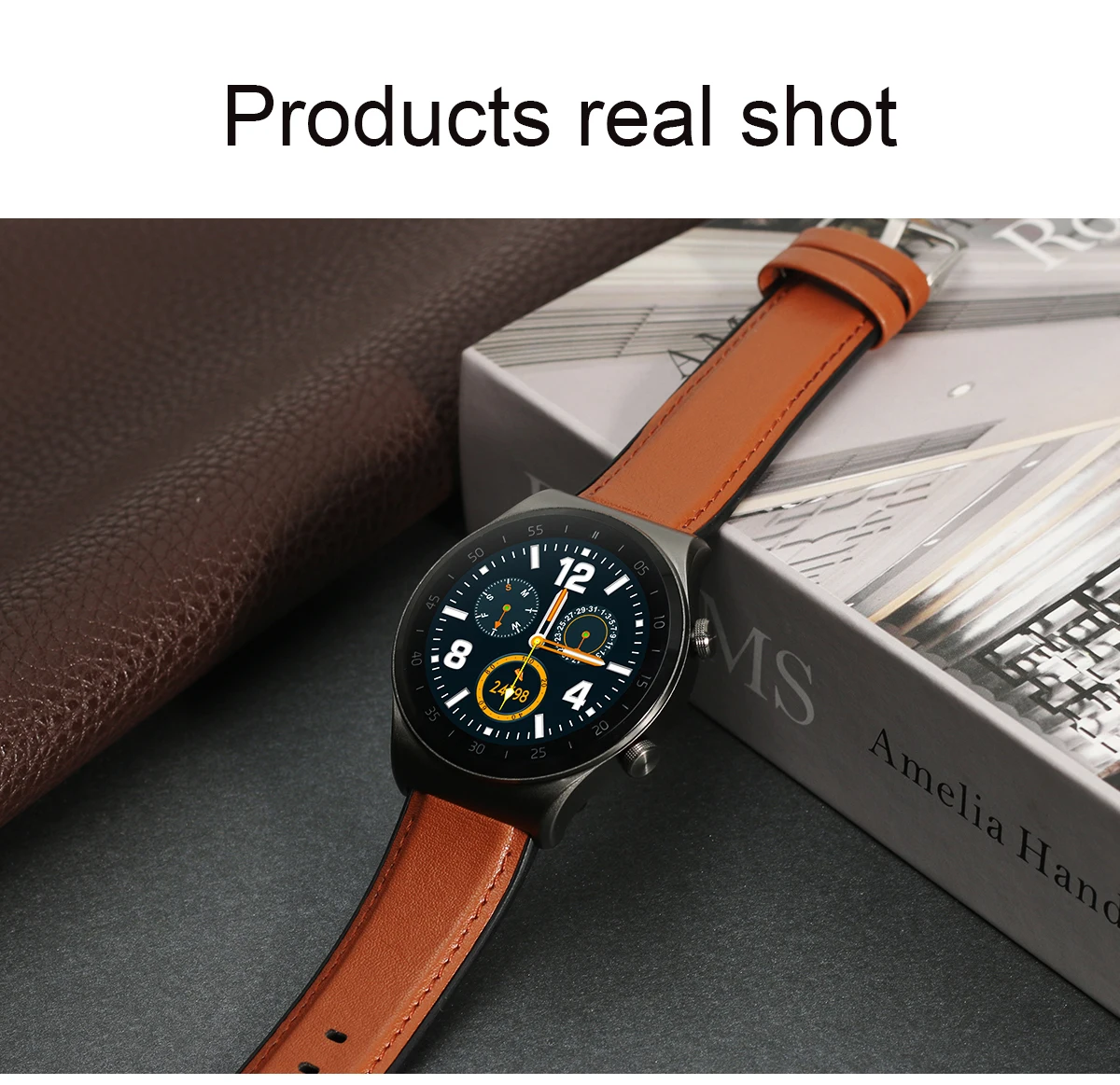 Smart Watch Men 1.28 inch Full Touch Screen IP68 Waterproof Bluetooth 5.0 Sport Fitness Tracker Smartwatch For Samsung /iOS iPhone 26 H418c5ee4e4f84dc9987c47a64f6cac80l