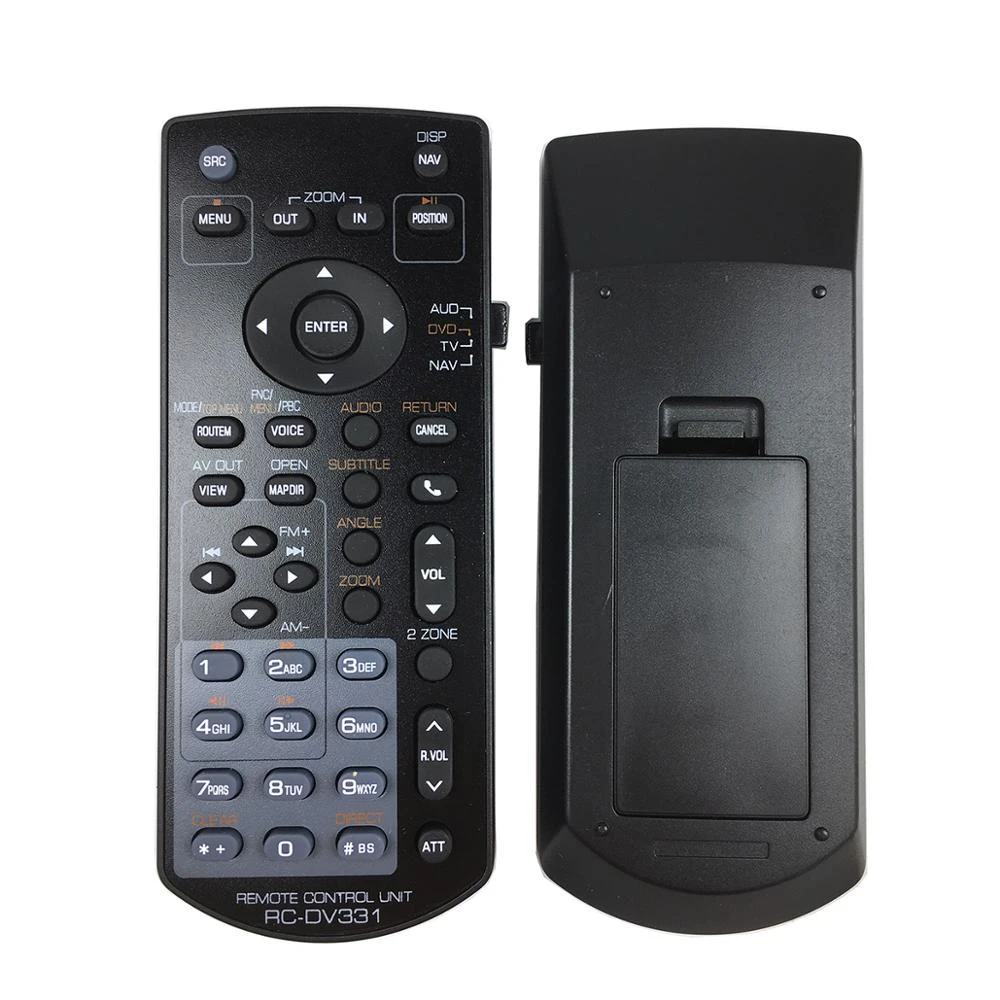New Remote Control Rc-dv331 Audio/dvd/tv/nav For Kenwood Dmx7018bt  Ddx9717bts Dnx-521dab Dmx-110bt Ddx-896 Dnx-7280bt - Remote Control -  AliExpress
